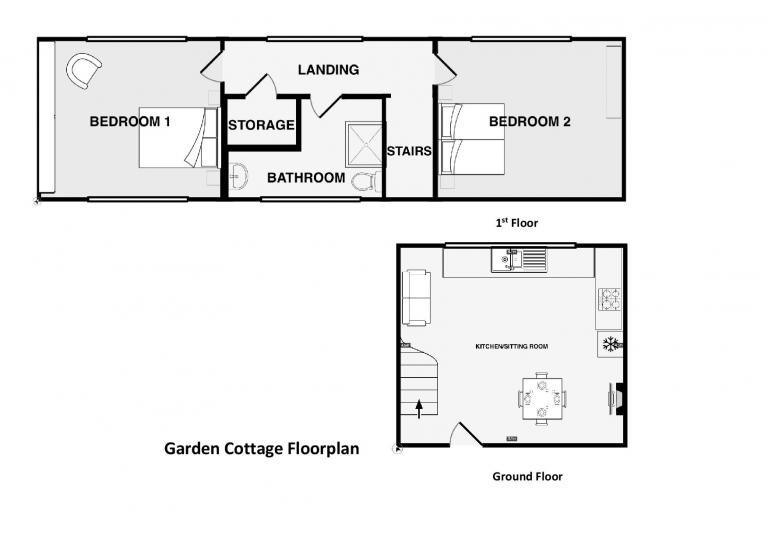 Garden Cottage floorplan
